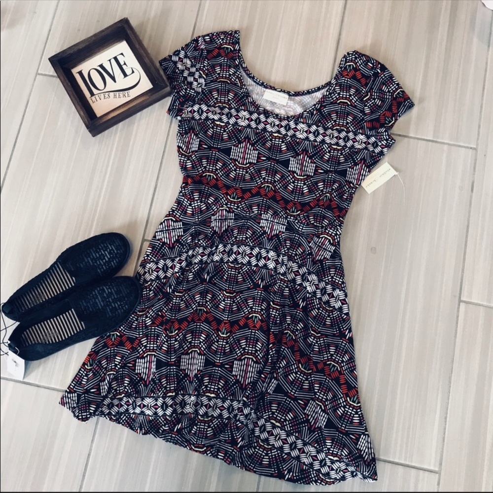 aztec comfy dress
